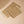 Beige herringbone scarf with white fringe, Madurkathi soft tan style